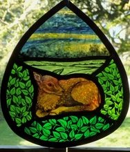 Load image into Gallery viewer, Deer in leaves