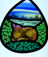 Load image into Gallery viewer, Deer in leaves