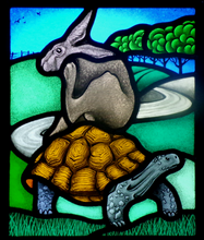 Load image into Gallery viewer, The tortoise & the Hare no.2/5